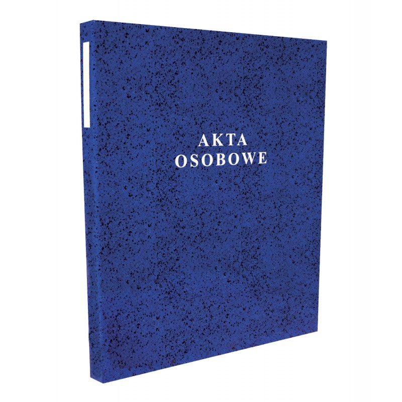 Teczka do akt osobowych TO oklejana Konfex T04 niebieska